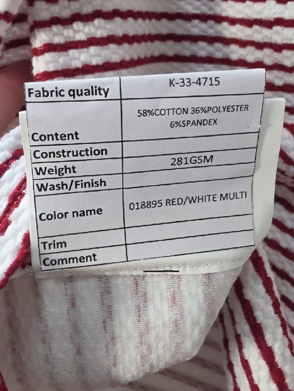 Ann Taylor White & Red Striped Crewneck Sweater with Gold Buttons - Medium - Picture 4 of 8
